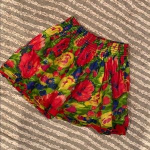 WORN ONCE Hollister Floral Summer Skirt